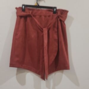 Anthroplogy Women's Rust Skirt